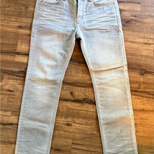 All Saints Gray Skinny Jeans Iggy NEW